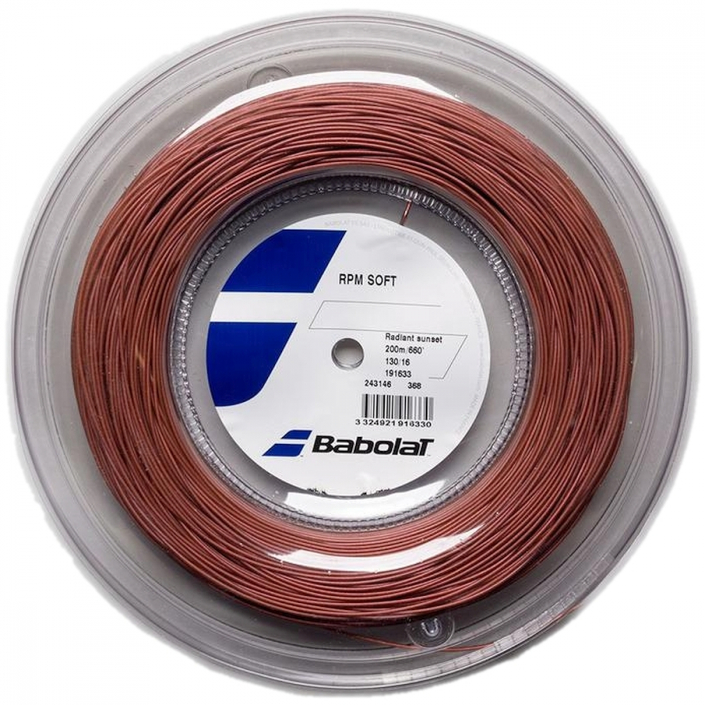 Теннисные струны Babolat RPM Soft (200 метров)