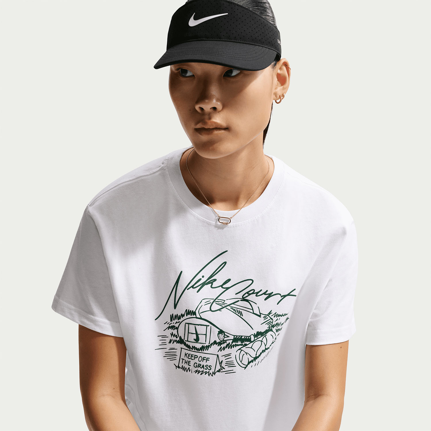 Футболка женская NIKE SLAM — фото 5