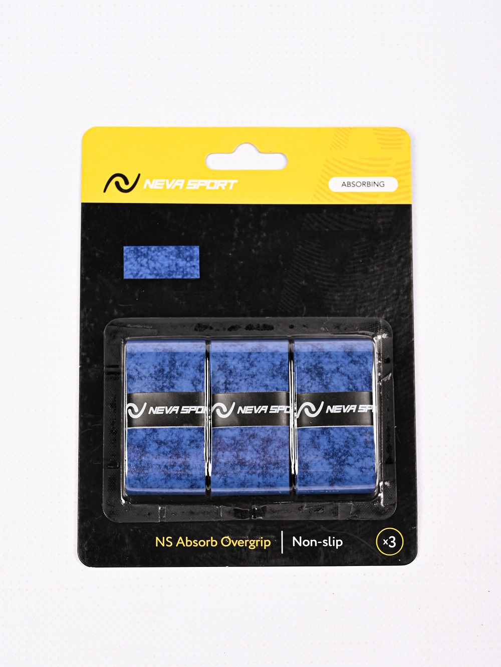 Овергрип NEVA SPORT ABSORBING (3 шт.) синий