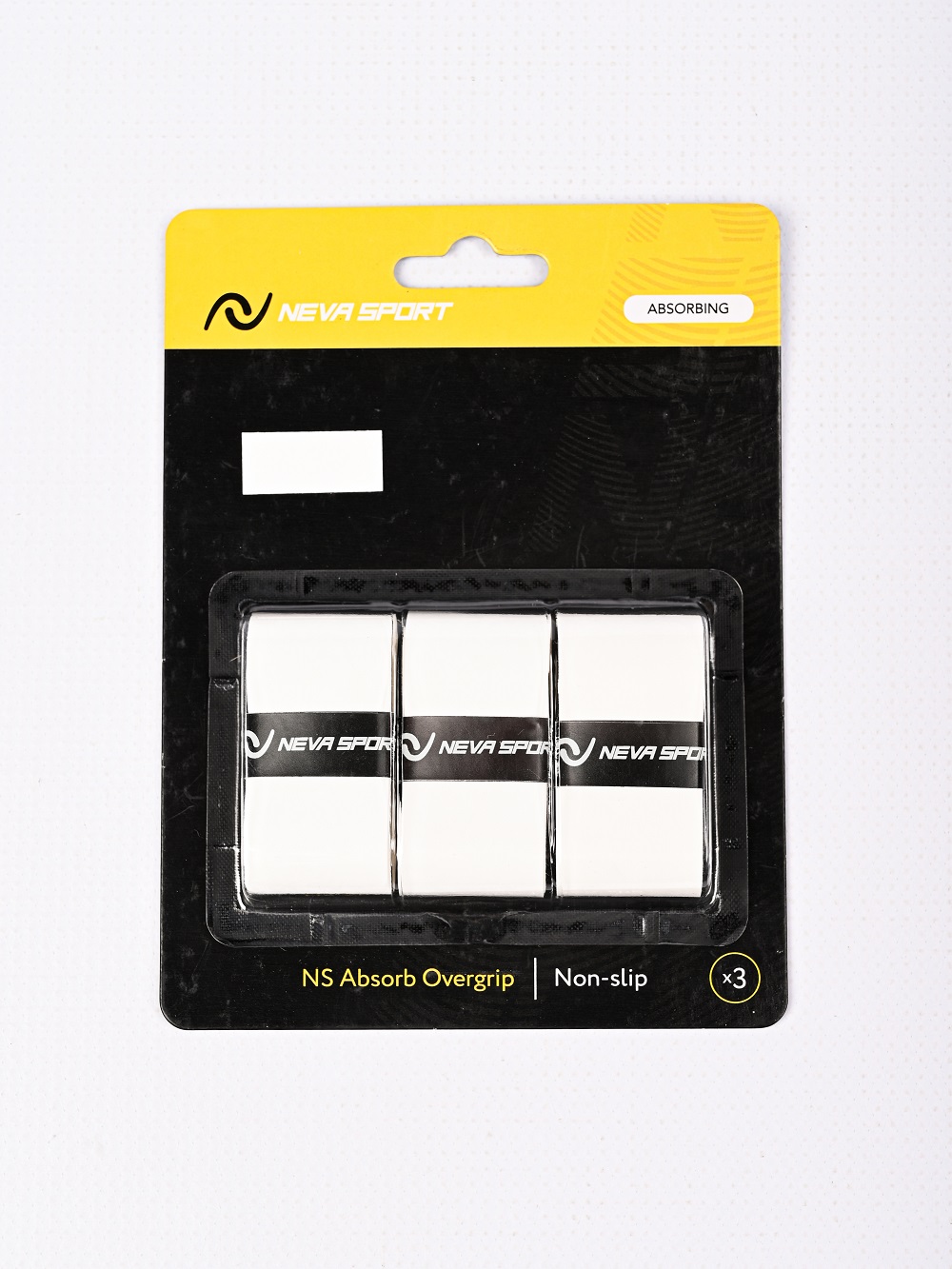 Овергрип NEVA SPORT ABSORBING (3 шт.) белый