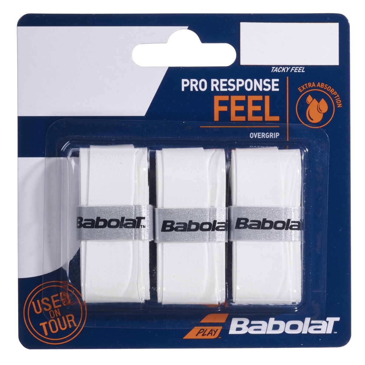 Овергрип Babolat Pro Response (3 штуки) белый