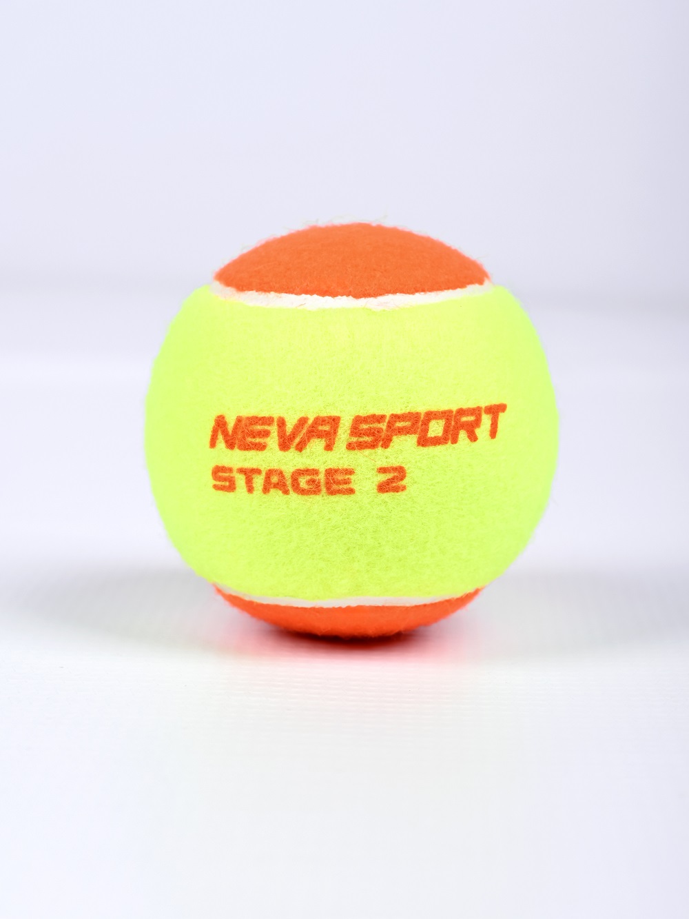 Детские теннисные мячи NEVA SPORT Orange (3 мяча в банке) — фото 4