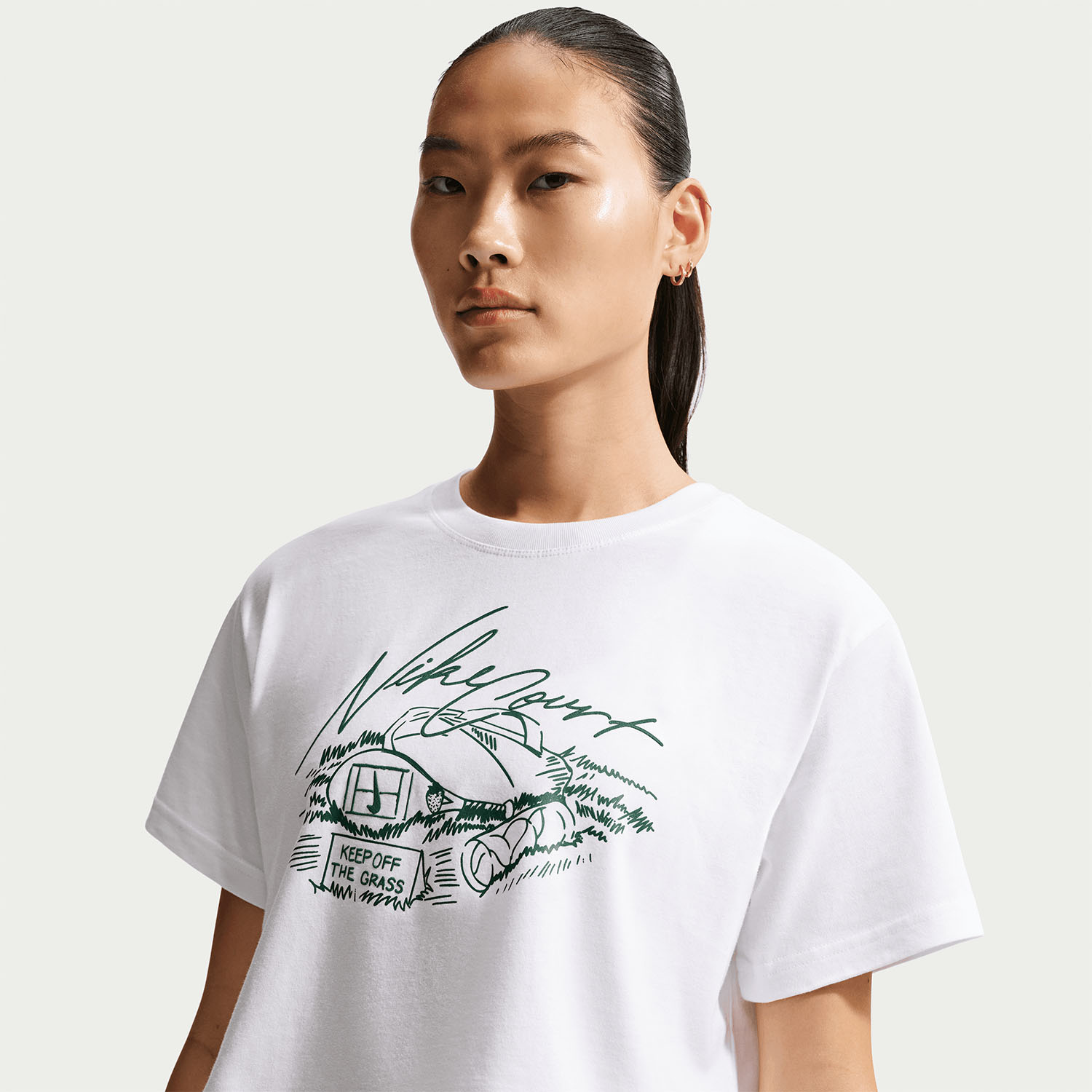 Футболка женская NIKE SLAM — фото 3