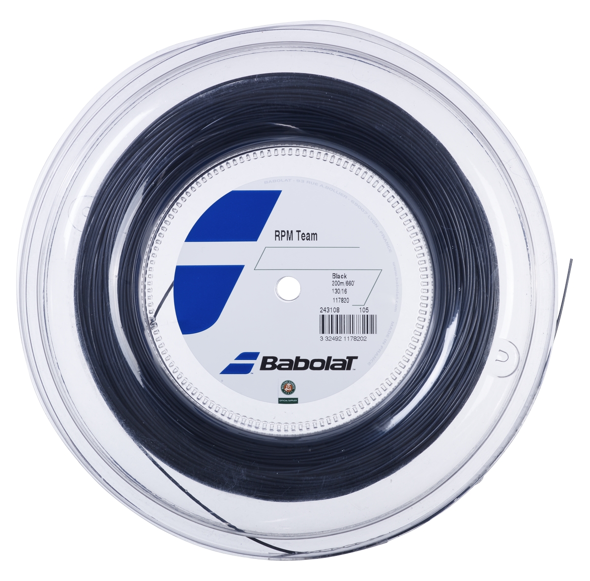 Теннисные струны Babolat RPM Team (200 метров)