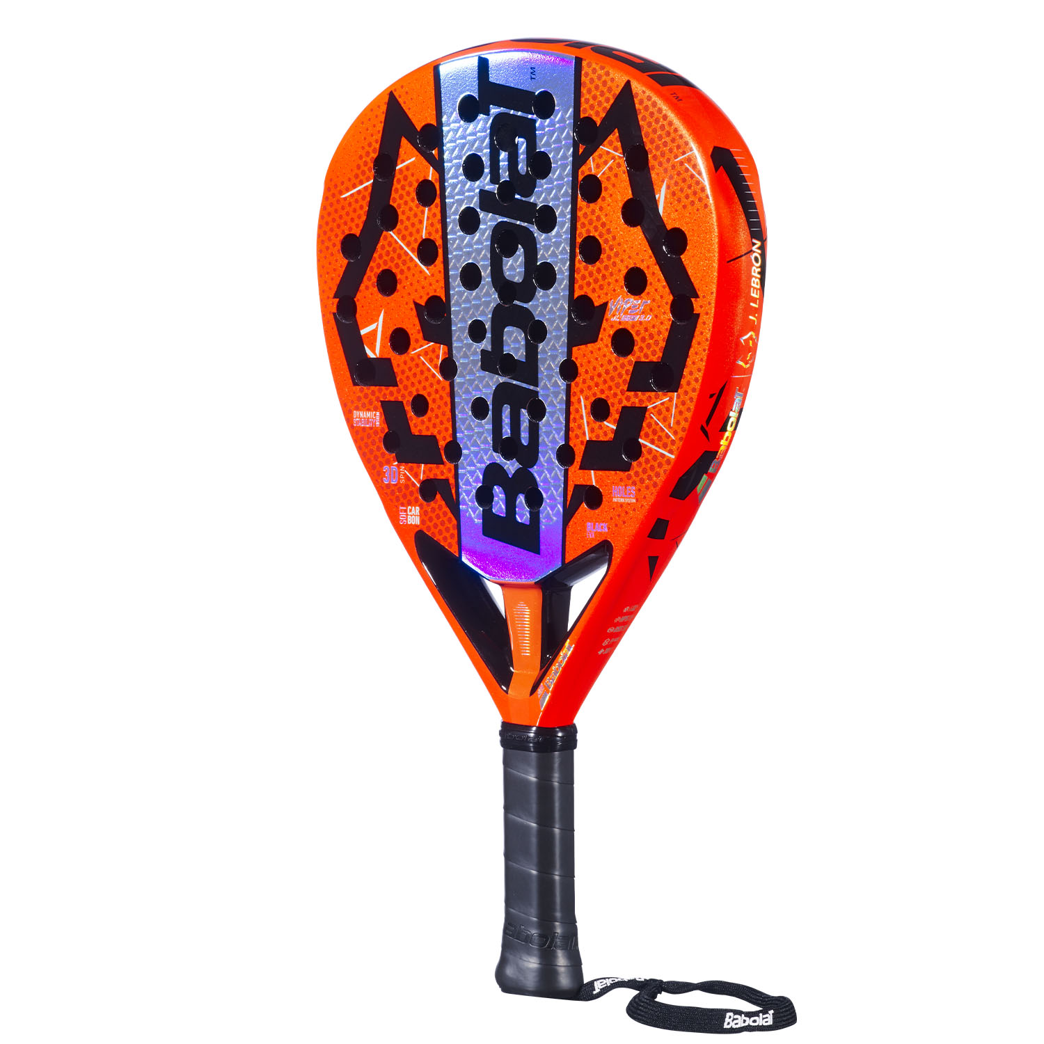 Ракетка для падела Babolat VIPER SOFT JUAN LEBRON 3.0 (лимитированная коллекция) — фото 5