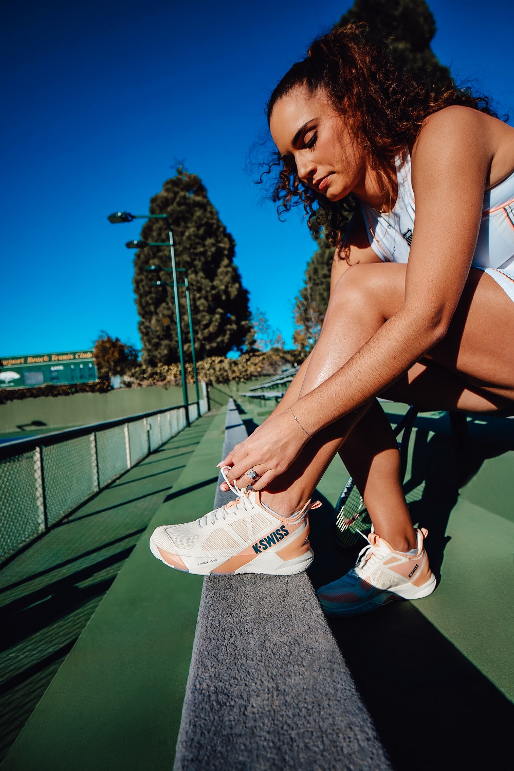 Кроссовки женские K-SWISS K-FRAME SPEED (для всех покрытий)